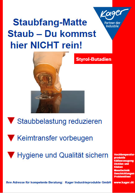 Staubfang-Matte Katalog