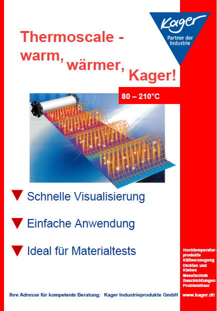 Thermoscale Wärmemessfolie Katalog