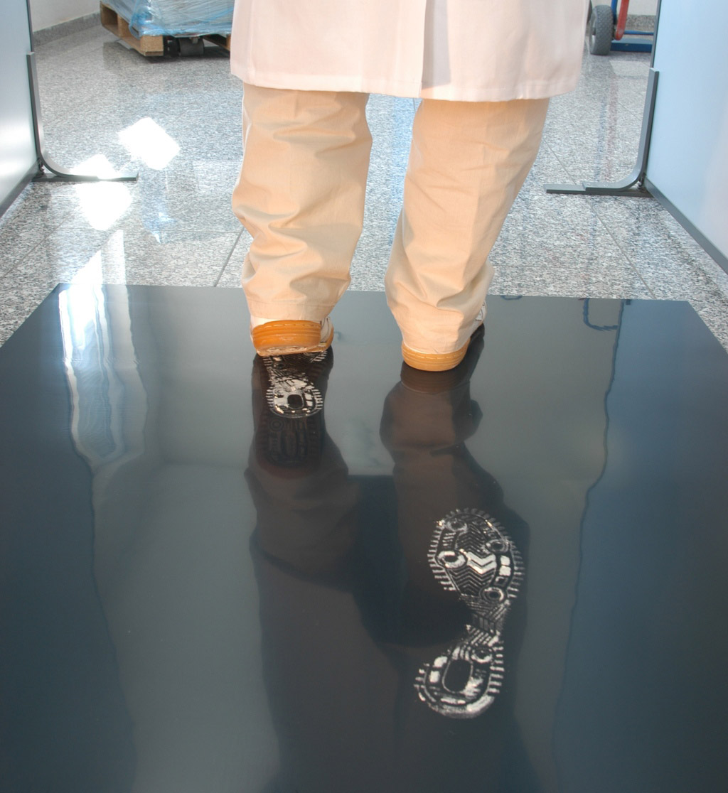 Staubfangmatte im Eingangsbereich